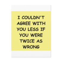 WRONG POST CARDS