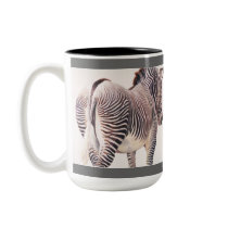 "Wrong Way" Zebra Wildlife Watercolor mugs by PaulJacksonart "Wrong Way" Zebra Wildlife Watercolor mugs