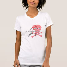 W's Striding Skull T T Shirt