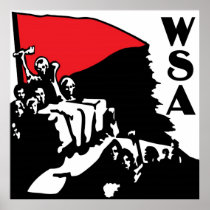 WSA logo poster