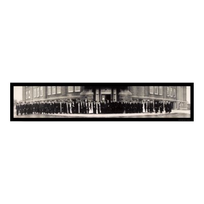 WSC College Graduating Class Photo 1910 Poster by lc_panoramicphotos