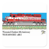 WSOR 4030 Square Sticker