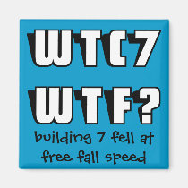 WTC 7 WTF? magnet magnets