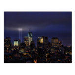 WTC Tribute in Light - 9/11/2011 at twiight Post Cards