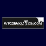 WTCDEMOLITION.COM BUMPER STICKER