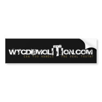 WTCDEMOLITION.COM bumper stickers