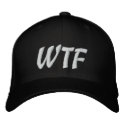 WTF 1337 Baseball hat embroidered hats