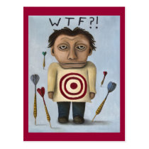 WTF!  2 postcards