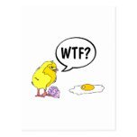 WTF Chick Post Cards