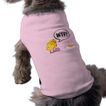 WTF Easter Chick Dog Clothes
