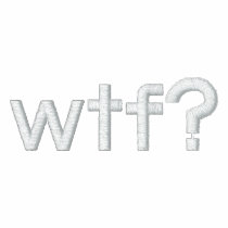 wtf? embroidered shirts by OffLine wtf? embroidered shirts