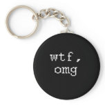 WTF, OMG KEY CHAINS