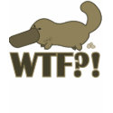 WTF Platypus t-shirts