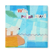 WTF, Polar Bear? Fridge Magnet