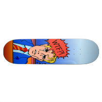 WTF retro skateboard by skategear WTF retro skateboard