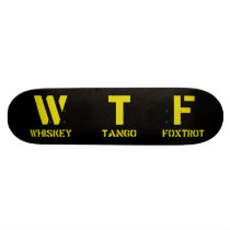 WTF SKATE BOARD DECK