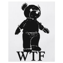 WTF Spoof T Shirt Personalized Flyer