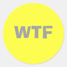 WTF STICKERS