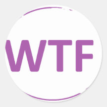 WTF STICKERS