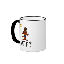 WTF Werewolf mugs by mythtastic WTF Werewolf mugs