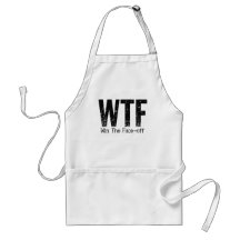 WTF: Win The Face-off Aprons