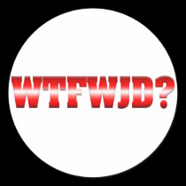WTFWJD? stickers