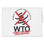 WTO - Anti WTO - World Travesty Organization cards