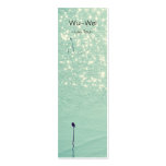 Wu-Wei l Shimmering Nature Photography Business Cards