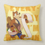 Wuffle on the pillows! 1 pillows