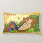 Wuffle on the pillows! 2 pillows