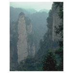 Wuling Mountains, Wuling Yuan, China rock formatio Flyer Design