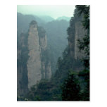 Wuling Mountains, Wuling Yuan, China rock formatio Post Cards
