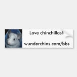 Wunderchins Bumper Sticker--Sebastian