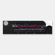 WUP Bumper Black bumper stickers
