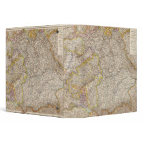 Wurttemberg, Bayern Atlas Map of Germany Binders