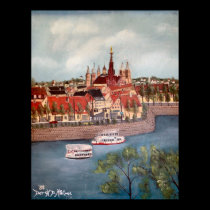 wurzburg germany europe oil painting print