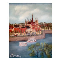 wurzburg germany europe oil painting print