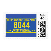 WV63 POSTAGE STAMP