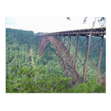 WV New River Gorge Bridge Postcard