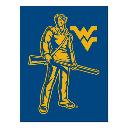 WVU Mountaineer Postcard Zazzle