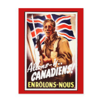 WW1 Collectors Card 1914 CANADA PROPAGANDA postcards by FotoShop WW1 Collectors Card 1914 CANADA PROPAGANDA postcards
