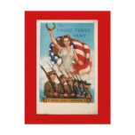 WW1 Collectors Card 1917 US  PROPAGANDA Postcard