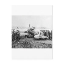 WW1 German Fighter Plane, 1910s Post Card