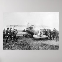 WW1 German Fighter Plane, 1910s Print