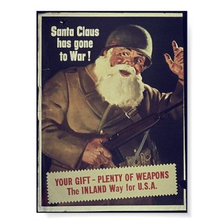 WW1 Santa print