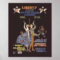 WW1 Vintage Art Deco Poster