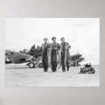 WW2 Airplane Ammunition, 1940s Print