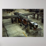 WW2 Airplane Factory, 1940s posters