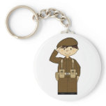 WW2 British Army Private Keychain
