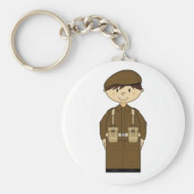 WW2 British Army Private Keychain